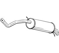 100 CV SILENZIATORE POSTERIORE PER SEAT Ibiza III 6L1 1.9 TDI KW 74 CV 100