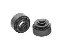 100 dadi autoaggancianti M3/M4/M5/M6/M8, dado per rivetto con inserto a pressione per montaggio su lastra metallica