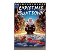 100 Day Christmas Countdown Calendar 2026 Advent Winter Desk Calendar