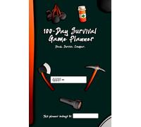 100-Day Survival Planner for Gamers: Track Your Daily Progress, Goals, Resources, and Enemies in Any Open-World Survival Game