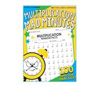 100 Days of Multiplication Timed Tests: Mad Minute Math Facts 1-12, Reproducible Workbook, Grades 3-5