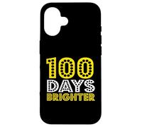 100 Days of School 100 days brighter Custodia per iPhone 16