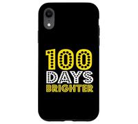 100 Days of School 100 days brighter Custodia per iPhone XR