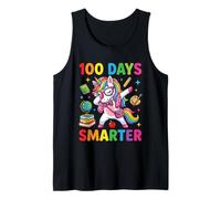 100 Days of School - Fiocco Leopardato a Forma di Unicorno, più Intelligente e Carino Canotta