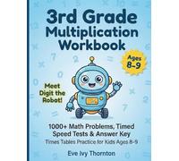100 Days of Timed Tests Multiplication Grades 3-5, Ages 8-10, Math Drills, Digits 0-12, Times Tables Facts, Answer Key Included (Math Squad Series): ... | Multiplication Fact Fluency | Homeschool