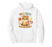 100 Days You Must Be Capy Cute Leopard Capybara Scuola Kid Felpa con Cappuccio