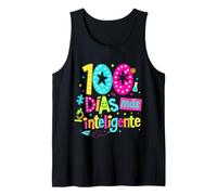 100 Dias mas Inteligente Insegnante di Spagnolo Educatori Scuola Canotta