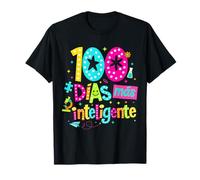 100 Dias mas Inteligente Insegnante di Spagnolo Educatori Scuola Maglietta
