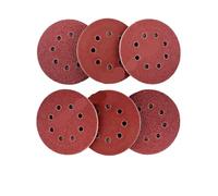 100 dischi abrasivi con gancio e anello da 5 pollici e 8 fori, carta vetrata all'ossido di alluminio grana 40-1000 for levigatrice orbitale casuale(100PCS 180 Grit)
