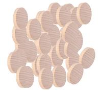 100 dischi di legno grezzo 3 cm, dischetti grezzi, fatti a mano per appendiabiti fai da te, pirografia e pittura decorativa