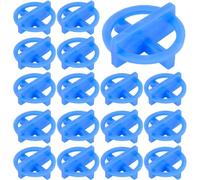 100 distanziatori a croce per livellamento piastrelle riutilizzabili, strumenti incrociati per allineamento del pavimento (spazio di 3 mm)