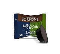 100 DON CARLO Caffè Borbone Miscela LIGHT 50% in meno di Caffeina Miscela BLU Compatibili con A Modo Mio - Compatibili con le Macchine ad uso domestico Lavazza* A Modo Mio* -
