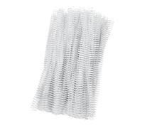 100 dorsi per rilegatura a spirale bianca da 12,7 mm, 90 fogli