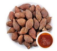 100% Dried Malva Nut, Sterculia Lychnophora 125g/4.4oz Dried Pang Da Hai Seccato, Pangdahai Seccato, Throat Comfort Tea Chinese Herbal Tea 胖大海