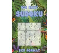 100 Easy Sudoku: Large Font, Fun Sudoku For All Ages