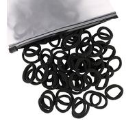 100 Elastici per Bambini in Morbido Nylon - Accessori per Capelli Senza Cuciture e Senza Danni - Coda di Cavallo per Bambine e Ragazze - Abbondanti Scelte