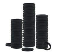 100 elastici per capelli ad alta elasticità, per coda di cavallo, per attività quotidiane e sport