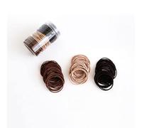 100 elastici per capelli in cotone morbido e spesso, senza cuciture, elastici per coda di cavallo, non danneggiano le pieghe, per donne e ragazze, elastici per capelli e cravatte, accessori per