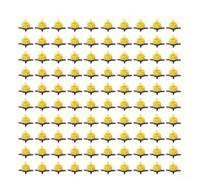 100 emettitori di gocciolamento per compensare la pressione per un'irrigazione accurata, impostazioni di flusso 2L 4L 8L 16L all'ora per diverse esigenze delle piante (2L)