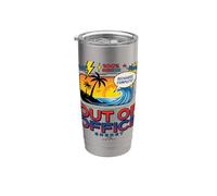 100% energia lontano dall'ufficio vacanza spiaggia batteria mare Bicchiere termico in acciaio inox doppia parete