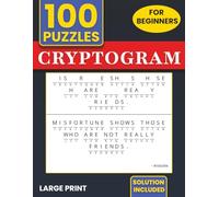 100 Entry-Level, Easy Cryptogram Puzzles for First-Time Solvers