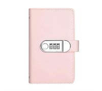 100 Envelope Challenge Binder,Locking Bank Bag Purse, Money Saving Challenge Budget Binder with Cash Envelopes,Savings Challenging Book, Easy to Successfully Reach Your Savings Goals (Rosa)