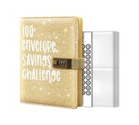 100 Envelope Saving Challenge Risparmia denaro Sfida per pianificatori di budget A6 risparmiando budget Planner con metodo di busta Budget Binder