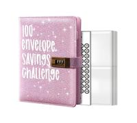 100 Envelope Saving Challenge Risparmia denaro Sfida per pianificatori di budget A6 risparmiando budget Planner con metodo di busta Budget Binder