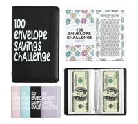 100 Envelopes Challenge Binder for Saving, Budget Binder, 2026 Savings Challenge Book, Money Organizer, Budget Planner Book, Savings Challenge Planner, Budget Planner