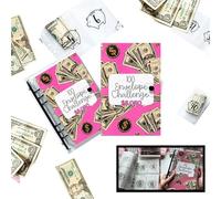 100 envelopes saving challenge,100 Envelope Savings Challenge Binder & 52 Week Savings Binder,budget Binder Money Saving Wallet,Savings Challenge Binder,budget Binder with Cash Envelopes-100 days