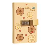 100 Envelopes Savings Challenge Book - Cute Money Saver | Savings Book With Password Lock | For Dorm Bedroom Home Office School Car Party Favors Kids Household Family, PU Leather PP,