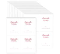 100 etichette adesive rettangolari multifunzionali per scatole regalo, eleganti decorazioni per matrimoni, compleanni, regali adesivi