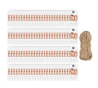100 etichette da appendere per Halloween per scatole regalo di Halloween, decorazioni per sacchetti di caramelle con corda da 20 m