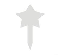 100 etichette impermeabili in acrilico per piante, a forma di T, trasparenti, resistenti ai raggi UV, facili da scrivere, per erbe, verdure, fiori, frutta, per l'organizzazione di serre e giardinaggio