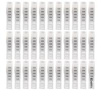 100 etichette NFC NTAG213 con inserto bagnato, 2,1 x 1,1 cm, etichette RFID e adesivi NFC per tracciamento delle sorgenti, etichette elettroniche adesive per identificazione rapida, soluzione