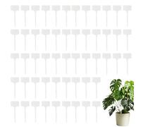 100 etichette per il nome delle piante, marcatori per piantine da giardino | Etichette per asilo nido, tipo di etichette gravibili impermeabili per piante, monitoraggio del credo