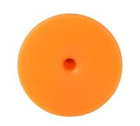 100 etichette per orecchie con numero di maiale, etichette per maiali, mucche, pecore, animali (colore arancione senza parole, rotondo, 30 x 30 mm)