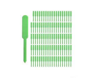 100 etichette riutilizzabili da giardino per documentare fonti vegetali metodi di propagazione e risposte ambientali nella ricerca o nella sperimentazione domestica (verde)