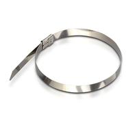 FASCETTA PER CAVI IN ACCIAIO INOSSIDABILE 100PEZZI 350X4.6MM -LED11191 V-TAC