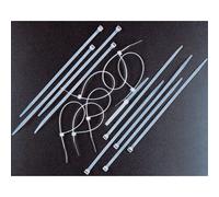 100 fascette di cablaggio in nylon nero 7,5x540 mm fascetta per cavi fili