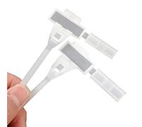100 fascette in nylon autobloccanti per cavi, etichette per scrivere su Ethernet, per uso domestico e ufficio, 5 x 180 mm
