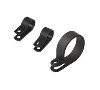 100 fascette stringicavo, tubi flessibili in plastica, elementi di fissaggio 19/23/30/50, fascette in nylon resistenti, hardware di installazione e fissaggio, accessori elettrici, fili(Gold)