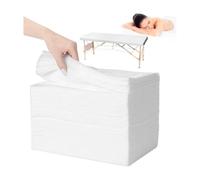 100 federe monouso per lettino massaggiante, 180 x 80 cm, colore bianco, blu, rosso, senza foro, lenzuolo per massaggio, cuscino massaggiante, cuscino per spa, set di copripiumini, cosmetici