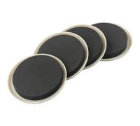 100 feltrini per mobili per mobili, per risparmiare lavoro, rotondi, 8,9 cm, per letto, divano, libreria, armadio, per tappeti e pavimenti in legno duro
