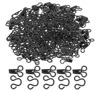 100 fermagli a gancio in rame con collare a molla per