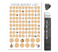 100 Film Scratch Off Poster Bucket List