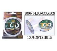 100% Fluorocarbon 0.40mm 50Mt da Pesca Filo Lenza Invisibile Traina Mare Lago