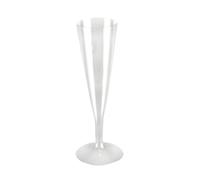 100 FLUTE in Plastica Trasparente 140 ml Calici Champagne Spumante