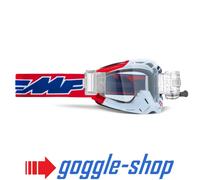 100% FMF Powerbomb Roll-Off Motocross Goggles XL Goggle-Shop Vision System 36Mm