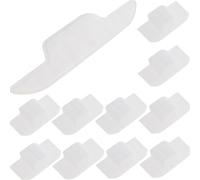 100 fodere assorbenti per cappelli e cappellini, morbide, adesive, protezione per il sudore, usa e getta, senza sudore, previene le macchie e gli odori, per cappelli da baseball, camicie, protezione